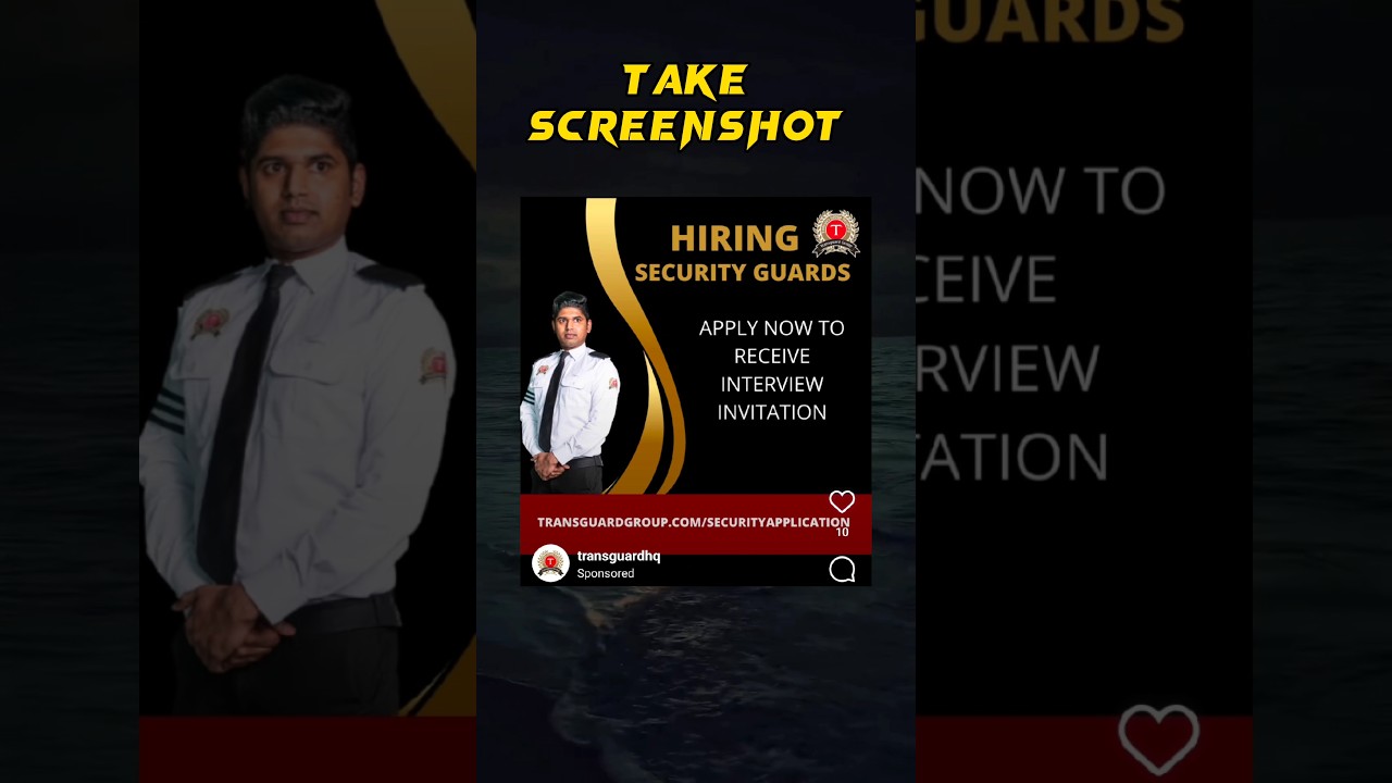 Transguard security job 