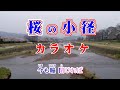 「桜の小径」{自作音源No6,カラオケ}♪:山本あき(2017年) 歌詞テロップ付