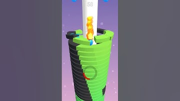 Drop stack ball lvl54 complete video/#shorts #shortsvideo #shortsviral #viral #gaming #games #gamer