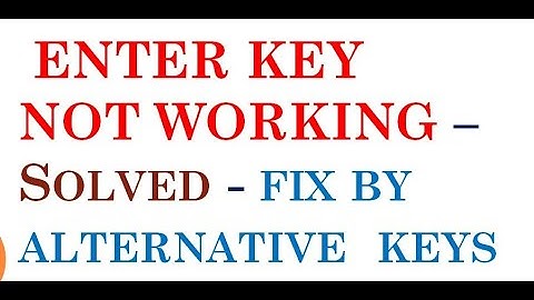 How to Fix Enter Key Not Working Alternatively in Notepad