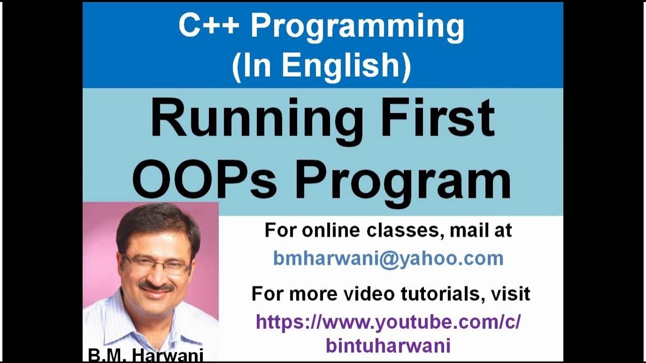 Object Oriented Programming Basics - Creating Class in C++[English ...
