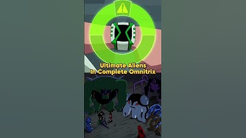 Why Did Completed Omnitrix Have No Ultimate Aliens #omnitrix #facts #ultimatrix
