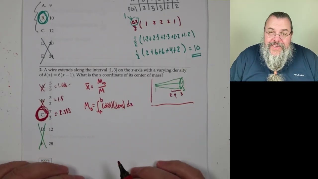 Calc 2, Final walkthrough (Spring 2025)