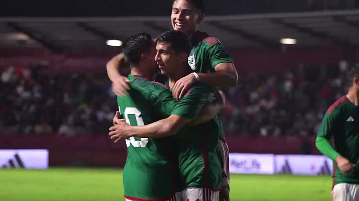Resumen: México 2-0 Colombia