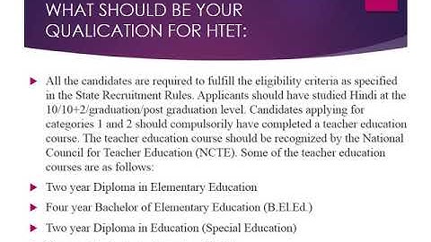 HTET coaching in Chandigarh