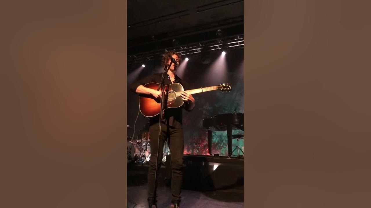 Dean Lewis Small Disasters Song tonight in Philadelphia on Stage in ...