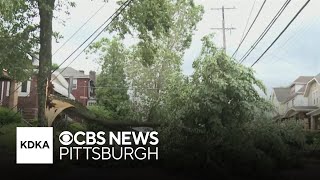 Thousands without power after storms slam Pittsburgh area