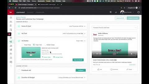 Facebook Lead Ads in KW Command Now Allow For Ad Destination Links   KW Command 11-21-2019