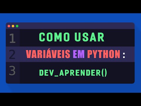 Vídeo: Como as variáveis funcionam em Python?