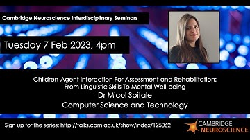 Children-Agent Interaction For Assessment & Rehab: From Linguistic Skills To Mental Well-being