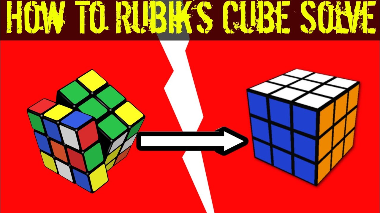 How To Solving cube. Rubik's cube puzzle tutorial bangla trick/cube