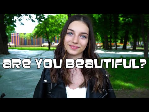 Do you think you're beautiful? Russian girls The Most Beautiful? | RUSSIA MOSCOW 2021