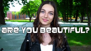 Do you think you're beautiful? Russian girls The Most Beautiful? | RUSSIA MOSCOW 2021