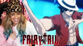 Gray Dance Battle Fairy Tail Episode 206213 Reaction  Review