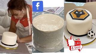 Vanilla Cake كيك الفانليا المناسب للتغطيه بالفندانت او عجينه السكر