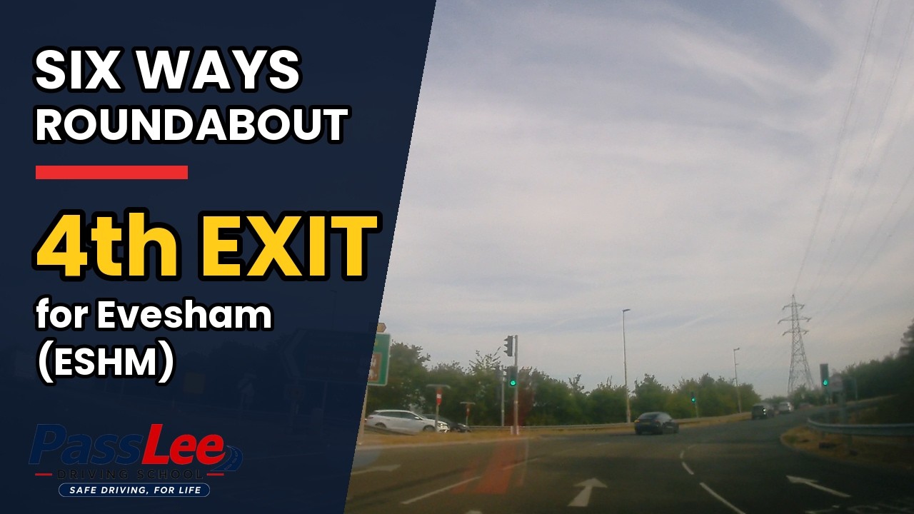 From the A4440 · Evesham – Six Ways Roundabout Worcester