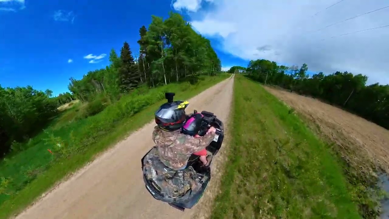 reframed insta360 quad ride