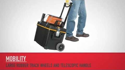 Keter 25" and 22" Hawk Cart mobile workstation