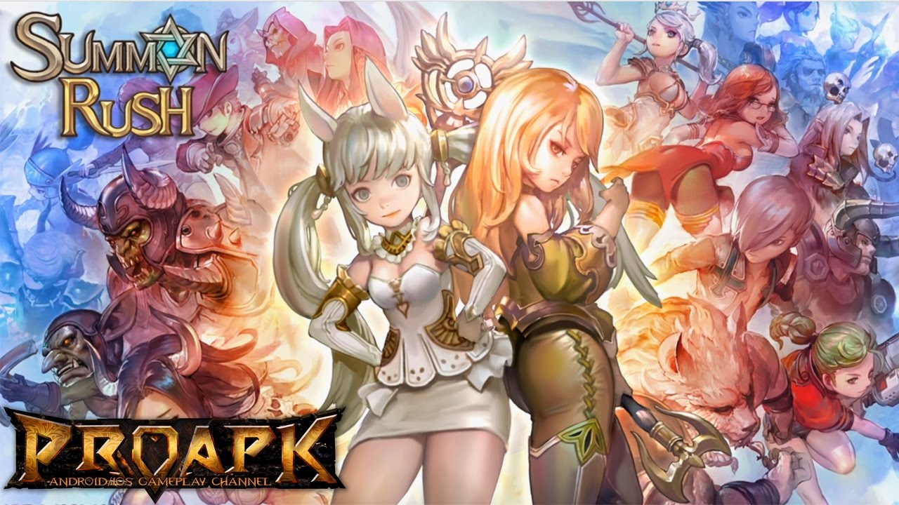 summon rush gameplay android ios youtube