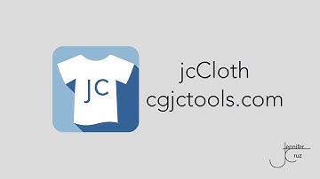 Autodesk Maya nCloth Plug-in jcCloth Demo