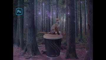 Fox Photo manipulation scene effects in Photoshop | Photoshop Tutorials |