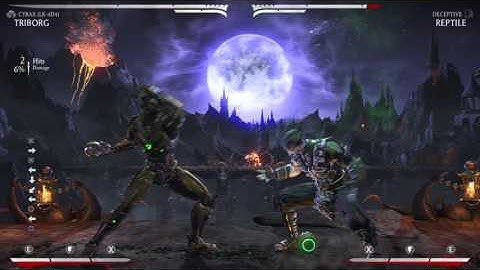 Triborg MKX Cyrax 84% 1-bar 2-reset combo