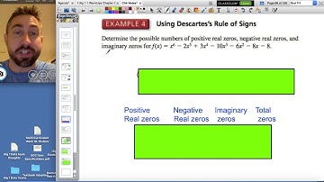 4.6 Video Notes (part 2): Fundamental Theorem of Algebra