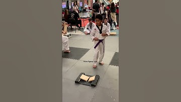 Boards don’t hit back but teach confidence | Creative Boys Youth Creative Board Breaking #karate