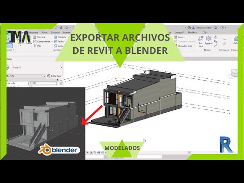 Exportar archivos de Revit a Blender (Revit to Blender) // Blender tutorial