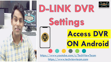 D-link DVR Complete settings and android setup [HINDI] | F2000-M2 series
