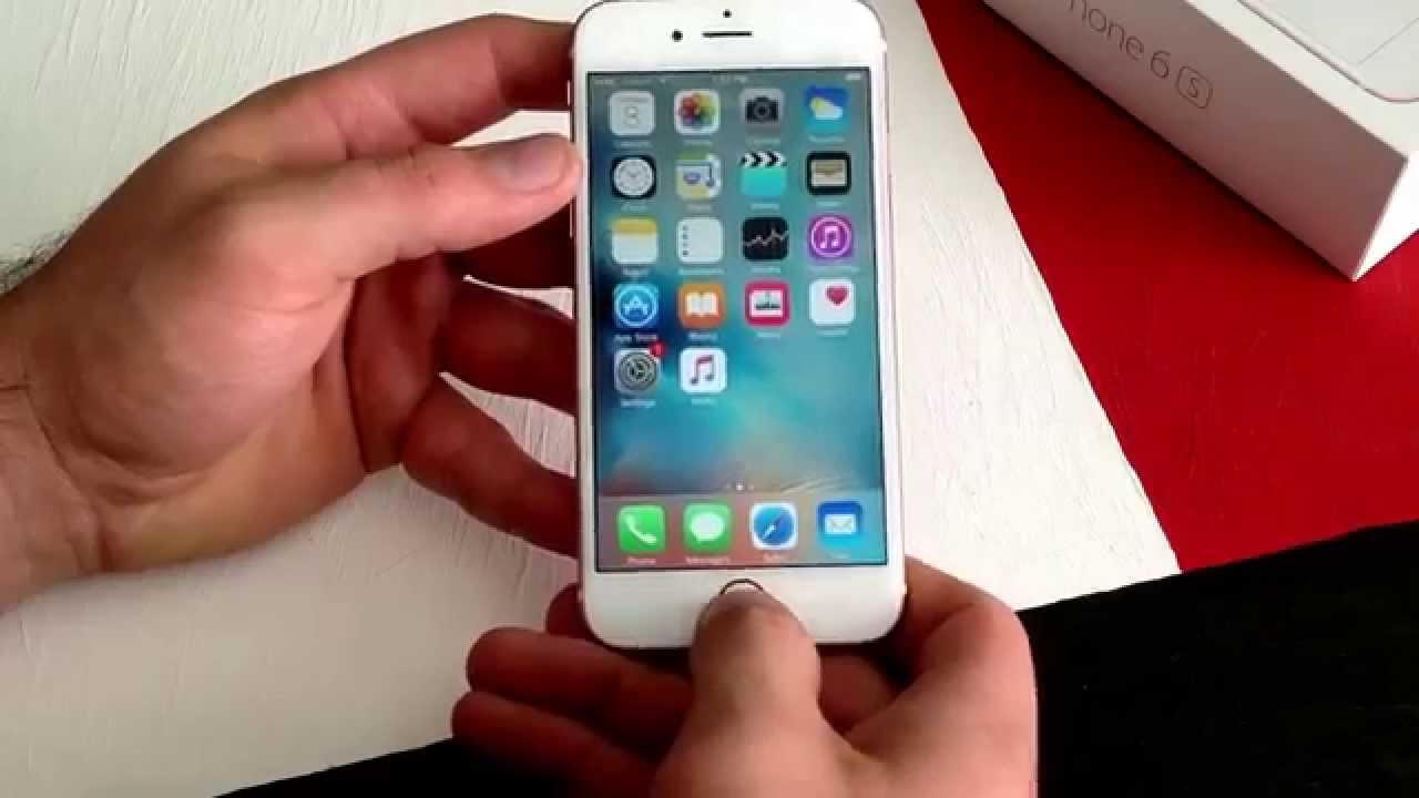 iPhone 6S - How to turn off running apps - YouTube