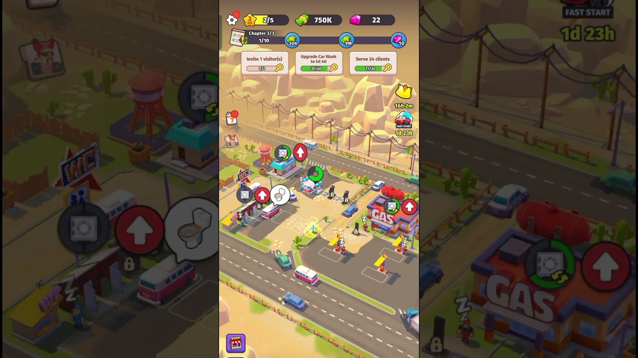 Roadside Empire Level 3 Complete | Business Tycoon Game | Part 6