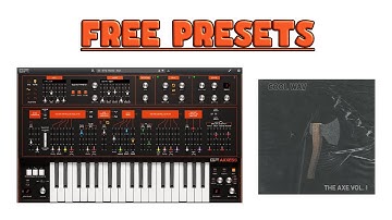 Free GForce Axxess Presets - The Axe Vol. 1