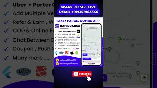 uber & porter clone app ||    taxi and parcel booking project 🚖📦 screenshot 5