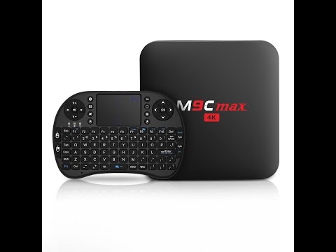 Bqeel M9C max Smart Tv Box with keypad