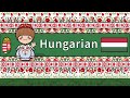 Hungarian people culture  language