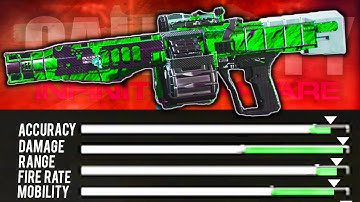 INSANE RUSH LMG! TITAN BEST CLASS SETUP INFINITE WARFARE BEST CLASS SETUP! LMG CLASS SETUP COD IW!