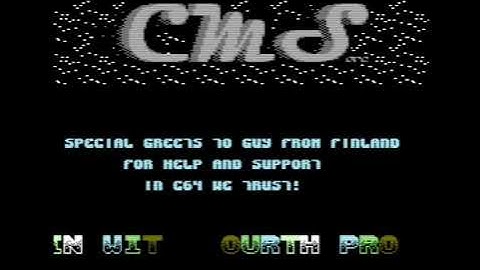 C64 Intro: Fourth by Kreator of Commodore Master Soft, F4CG! 22 February 2021!
