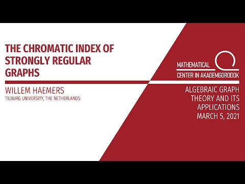 Willem Haemers, The chromatic index of strongly regular graphs