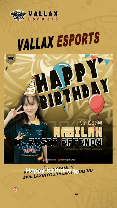 HBD neng Bila, wish you all the best! 🥳