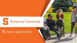 Work Opportunities at Syracuse University | Jobs at Syracuse University | Internships at SU