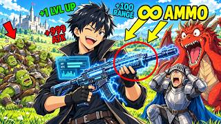 Everyone Calls GUNSLINGER Trash, but He Has Infinite Ammo, x9999 Range and  9999 Attack