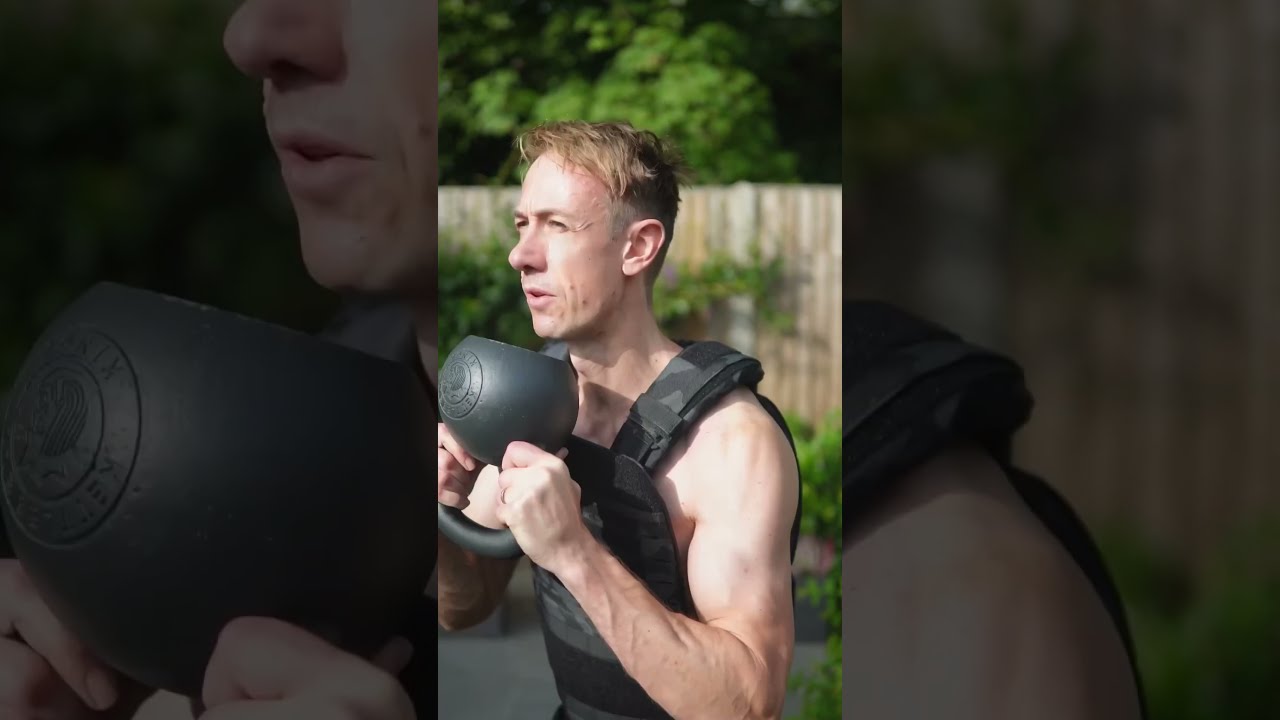 Weighted Vest Kettlebell Workout