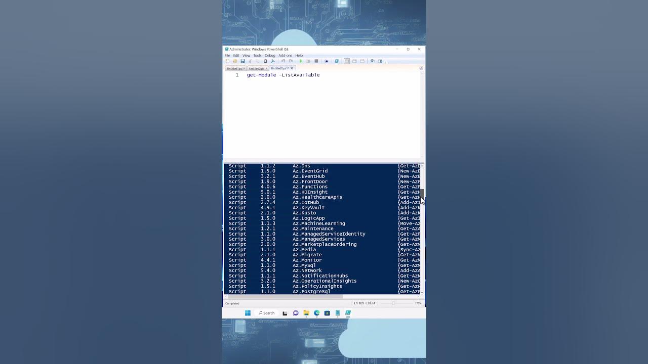 Powershell Connect Azaccount