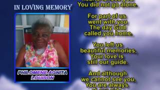 Philomen Agnita memorial
