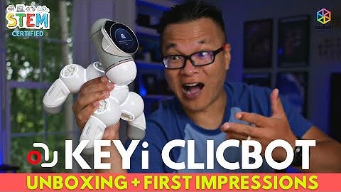 #unboxing KEYi CLICBOT STEM CODING Robot | First impressions + reactions