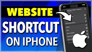 How To Add Website Shortcut To iPhone Home Screen screenshot 2