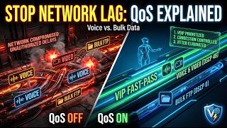 Quality of Service (QoS), DSCP, & LLQ Visually Explained