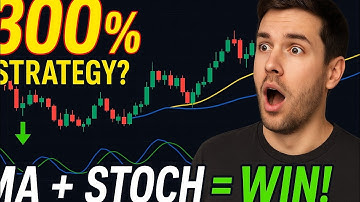This Simple Strategy Makes 300% – Moving Averages + Stochastic Oscillator Combo EXPLAINED!