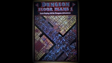 Classic RPG Unboxing: Dungeon Floor Plans 1
